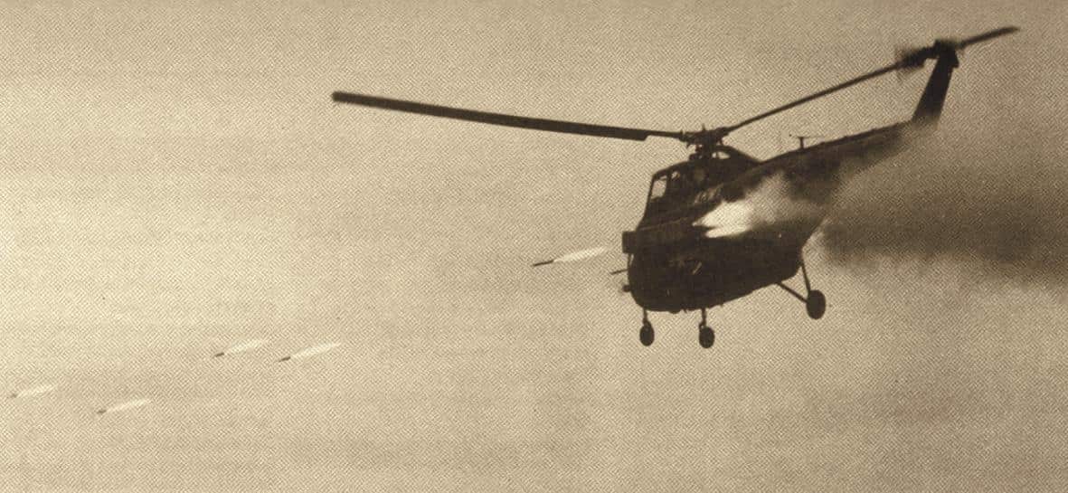 Вертолет Н-19 на испытаниях
